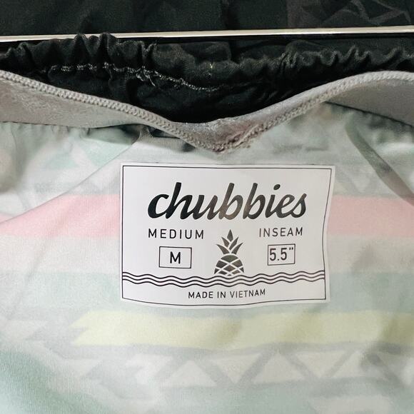 NEW! Chubbies Athlounger 5.5" Inseam Shorts Quests Print Lined Casual - M - Picture 4 of 4